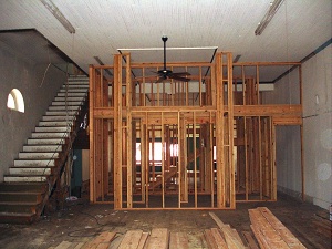 Historic building restoration - staircases & framing