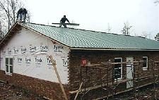 Project Home during construction