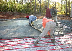 screeding